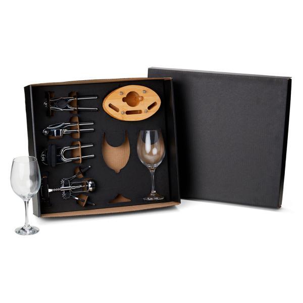 Kit vinho e utilidades - 7 pçs