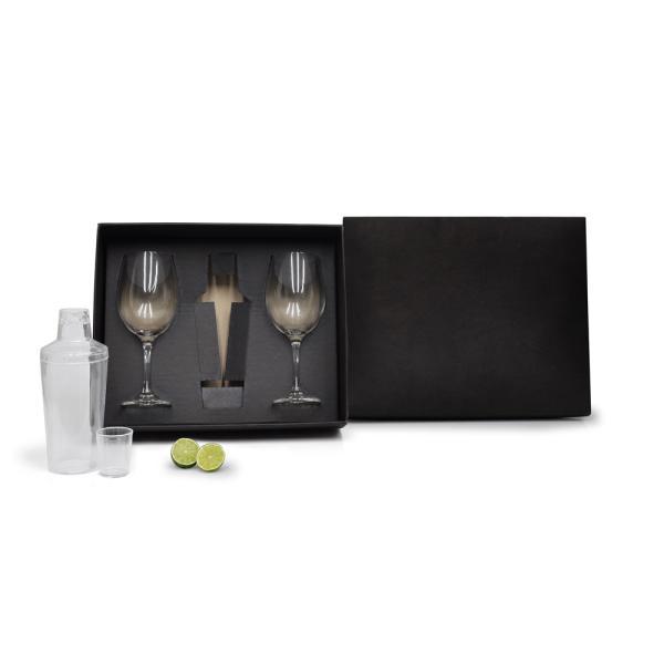 Kit para drinks c coqueteleira - 3 pçs