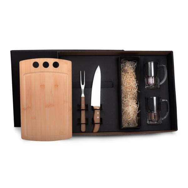 Kit churrasco e cerveja - 5 pçs
