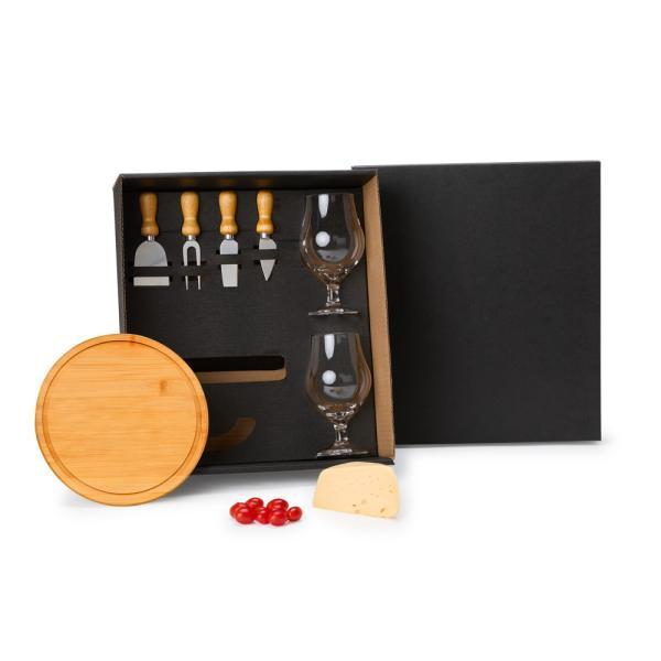 Conjunto para queijo cerveja - 7 pçs