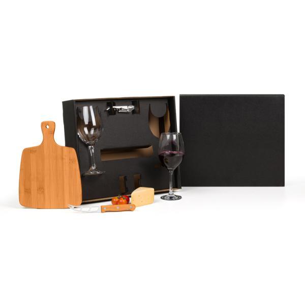 Kit para queijo vinho - 5 pçs