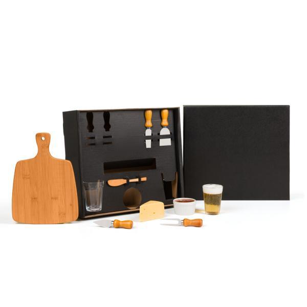 Kit para petisco queijo cerveja - 9 pçs