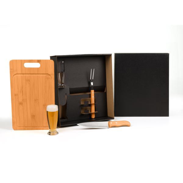 Kit para churrasco cerveja - 5 pçs