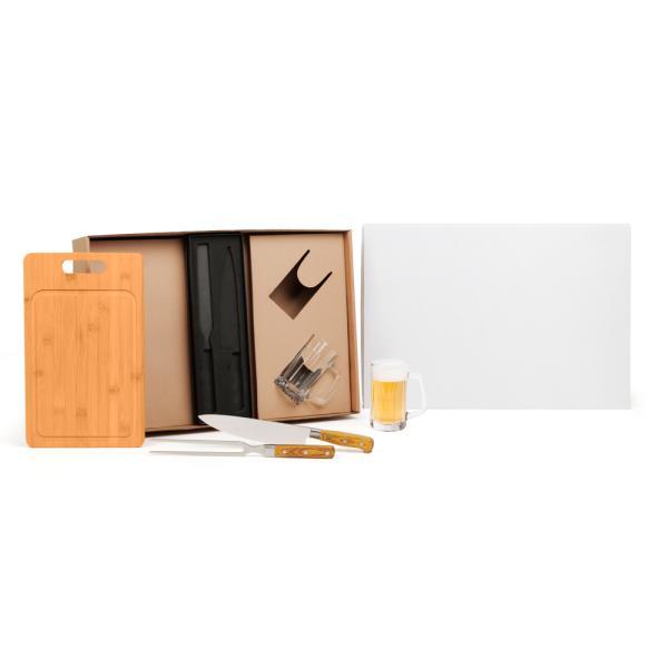 Kit premium para churrasco cerveja - 5 pçs