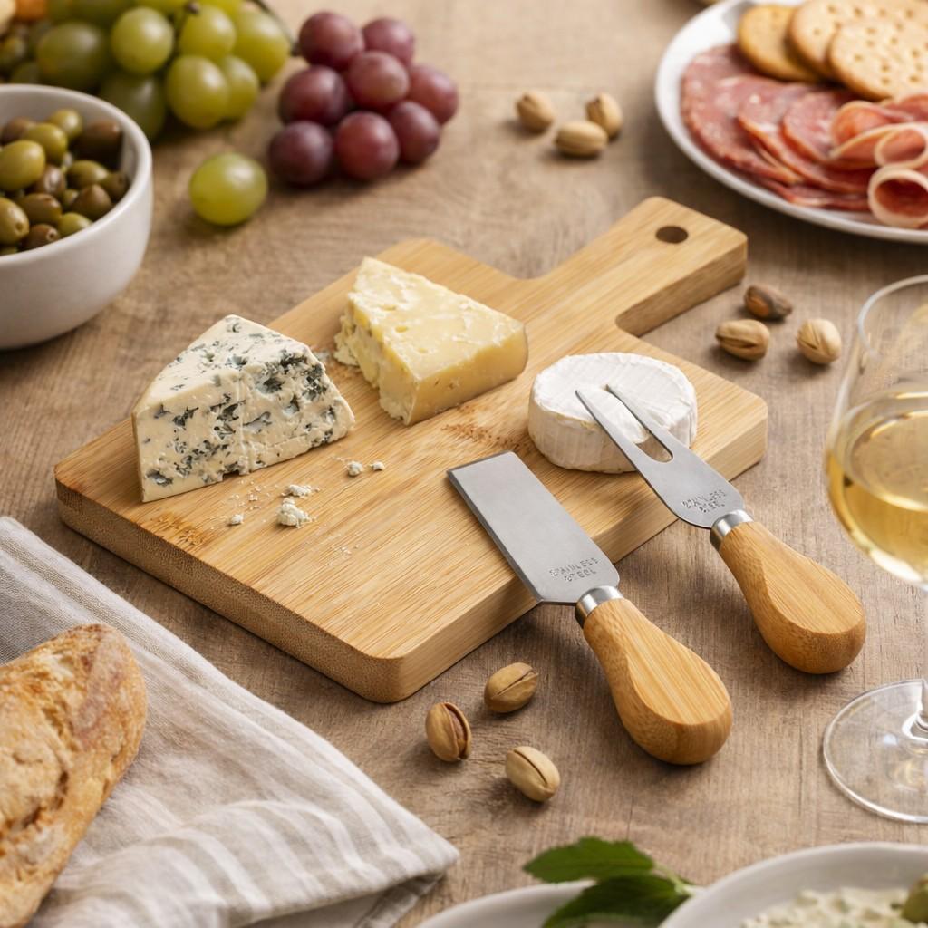 Kit queijo 3 peças
