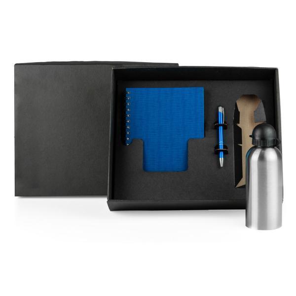 Kit caderno com acessórios - 3 pçs