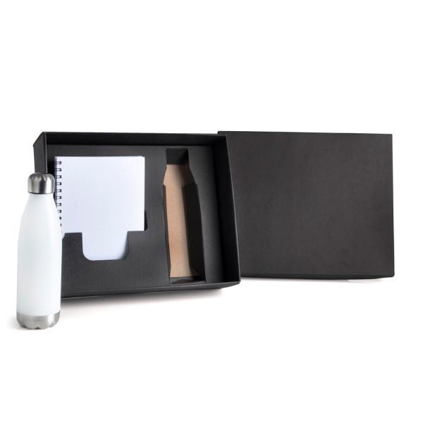 Kit garrafa e caderno - 2 pçs