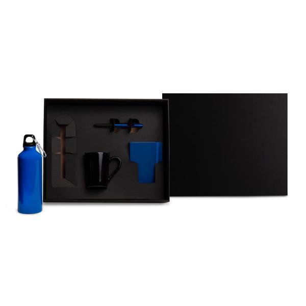 Kit squeeze e acessórios - azul - 4 pçs
