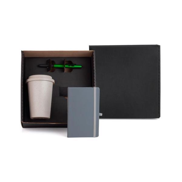 Kit caderno e acessórios - 3 pçs