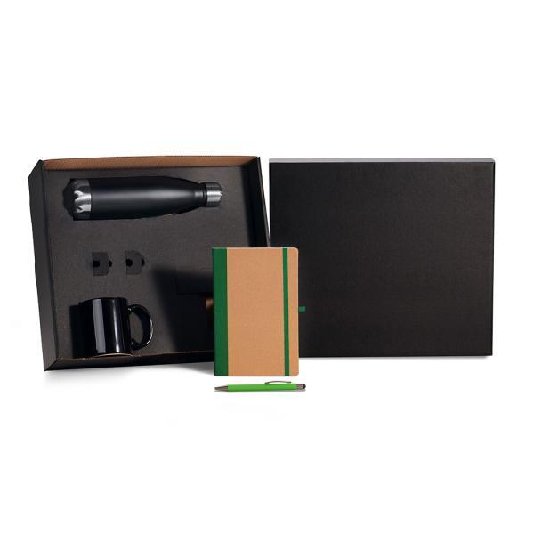 Kit escritório - verde - 4 pçs