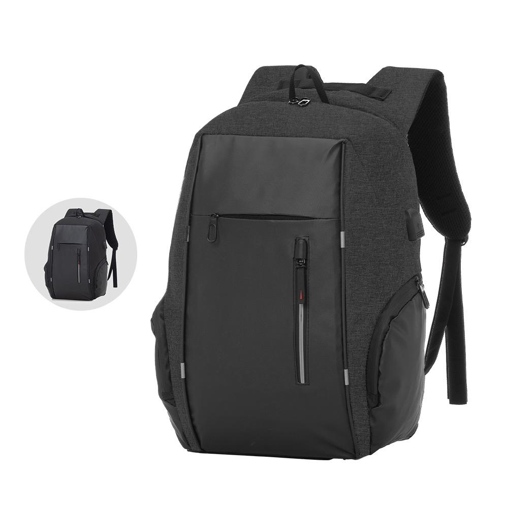 Mochila para notebook em poliéster e pu