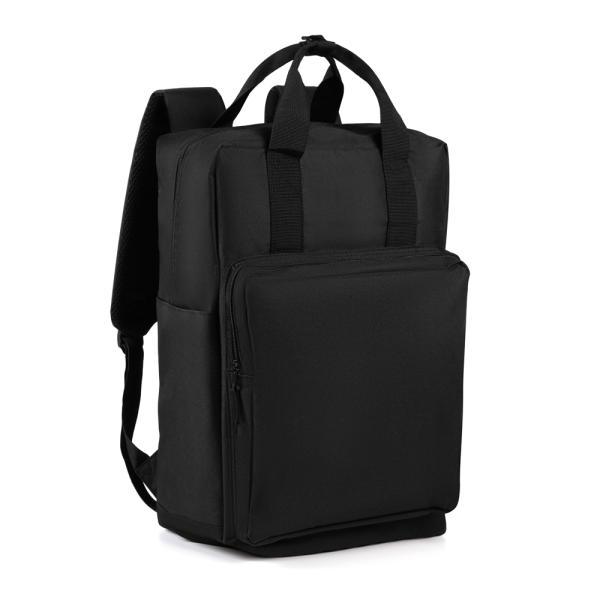 Mochila em rpet - preta - 21l