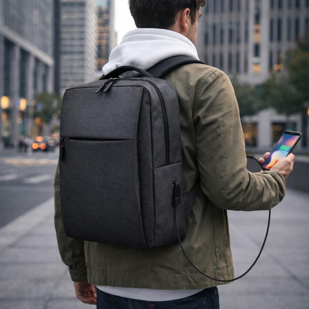 Mochila em poliéster 300d externo e 210d interno - capacidade 20l