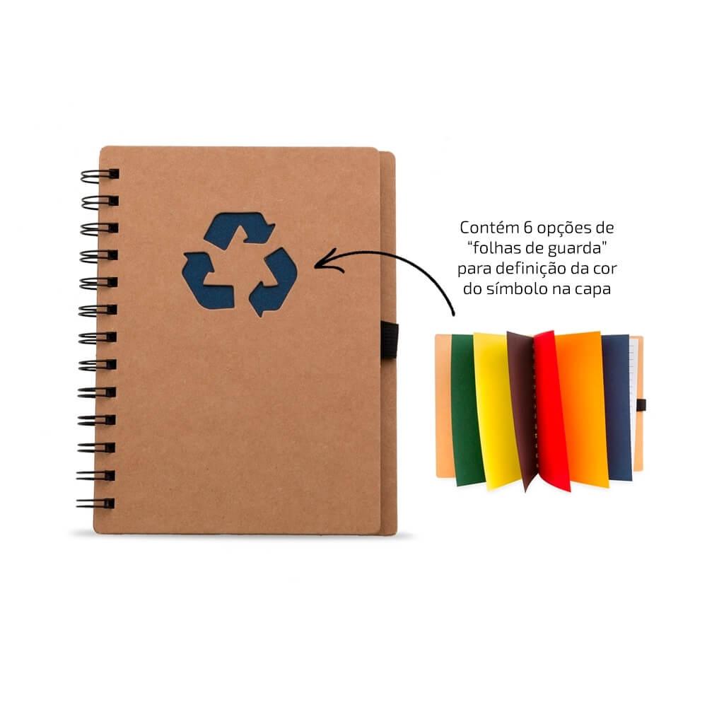 Caderno Ecológico com Pauta