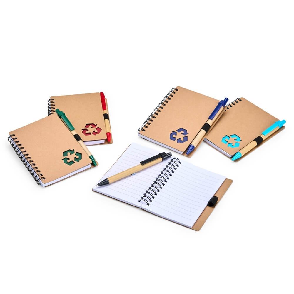 Caderno Ecológico com Pauta