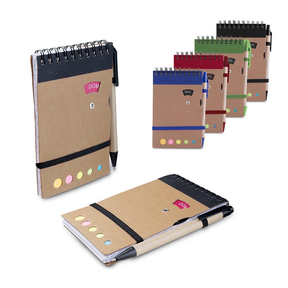 Mini caderno A6 com Caneta