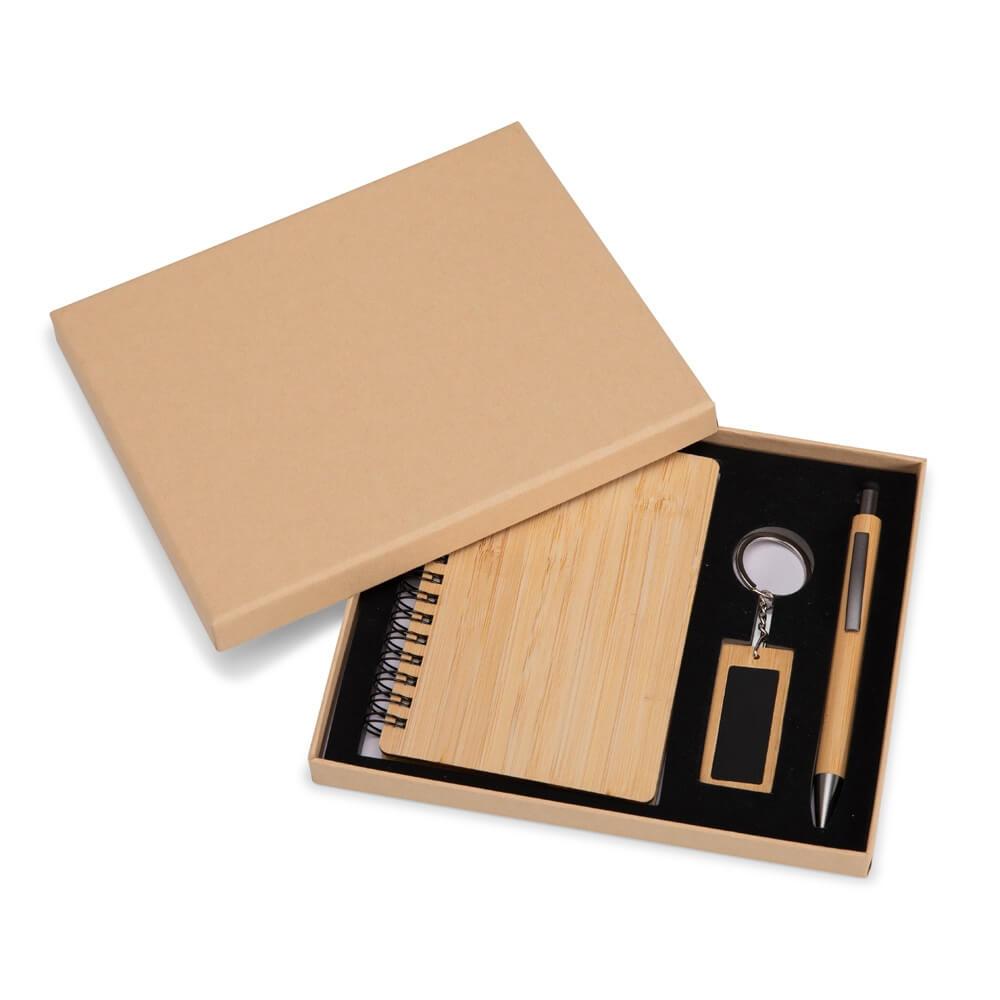 Kit executivo ecológico 3 peças
