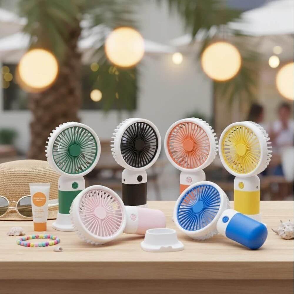 Mini ventilador plástico