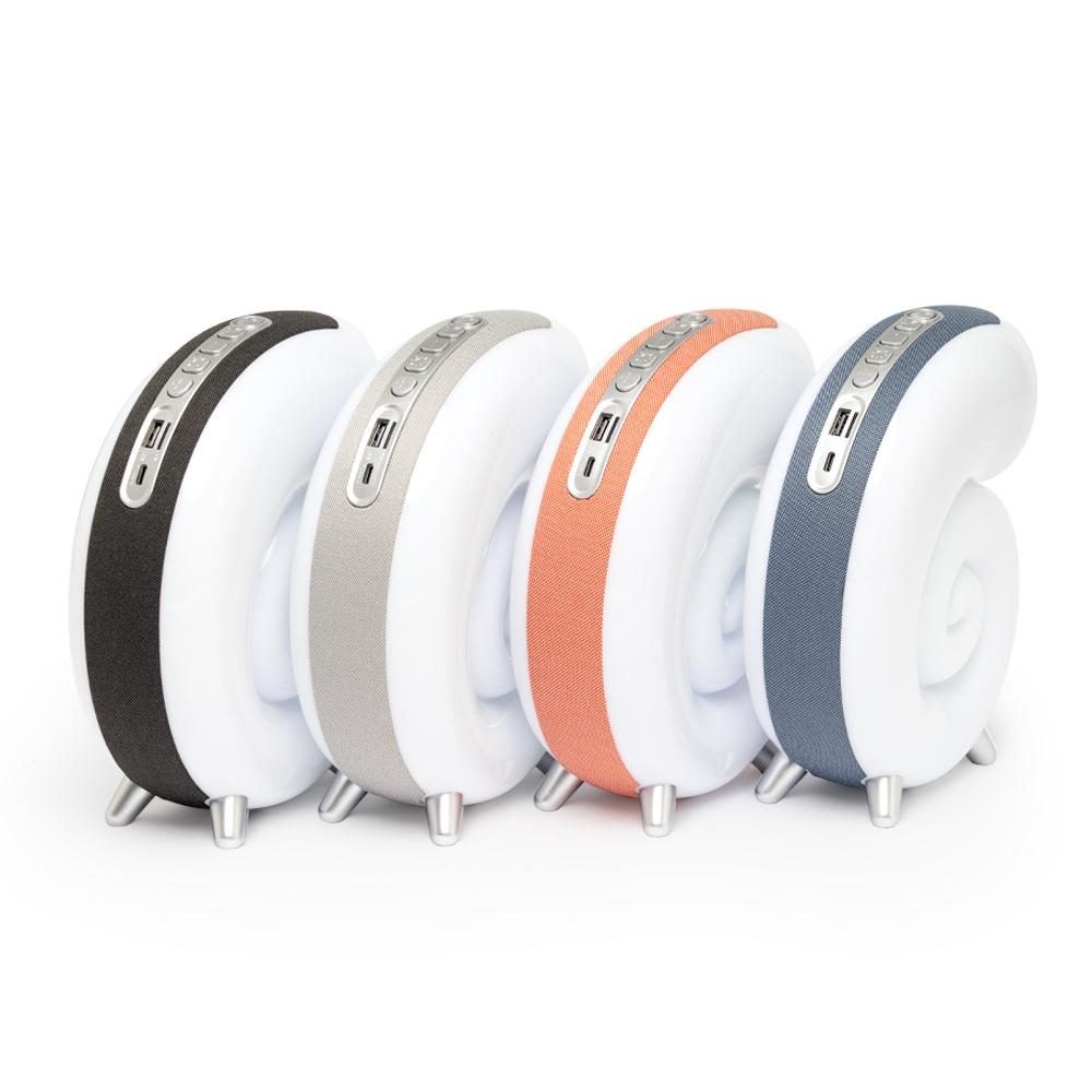 Caixa de som multimídia tws com luminária rgb