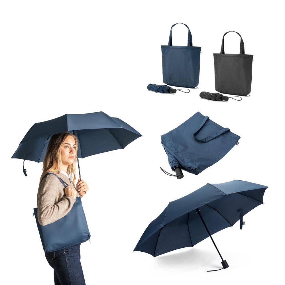 Guarda-chuva 2 em 1 com sacola